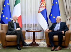 Ministar akademik Bela Balint sastao se sa ambasadorom Italije Lukom Gorijem