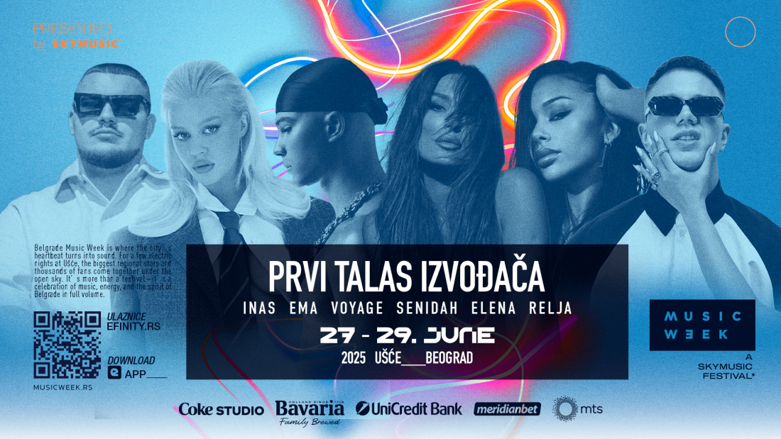 Belgrade Music Week Festival otkrio prvi talas izvođača