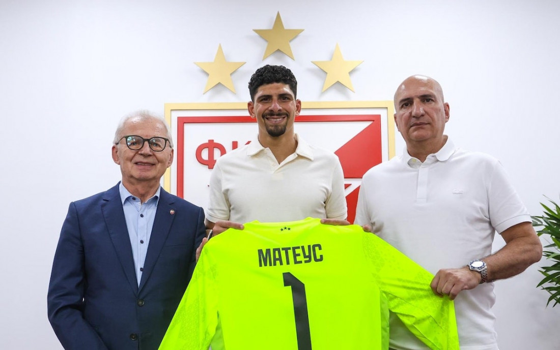 Mateus predstavljen u FK CRvena zvezda