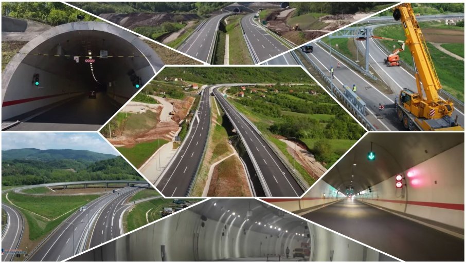 Otvara se auto-put do Požege i najduži tunel u Srbiji (VIDEO)