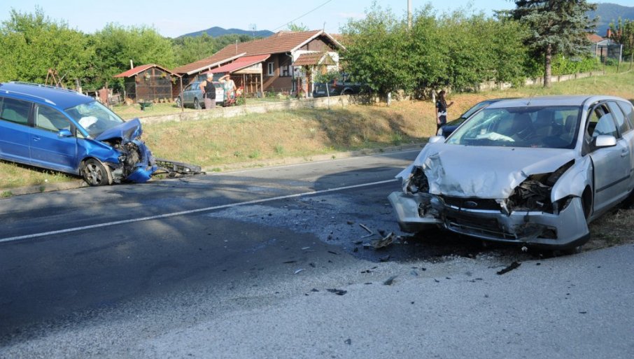 Saobraćajni udes u Progorelici na Ibarskoj magistrali