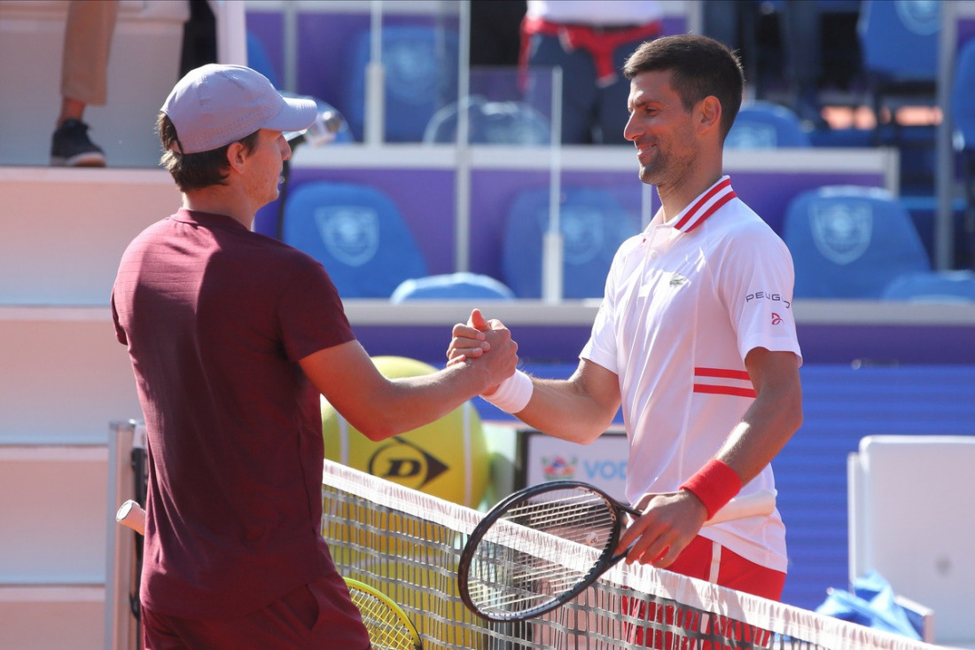 Novak Djoković Miomir Kecmanović tenis Vimbldon
