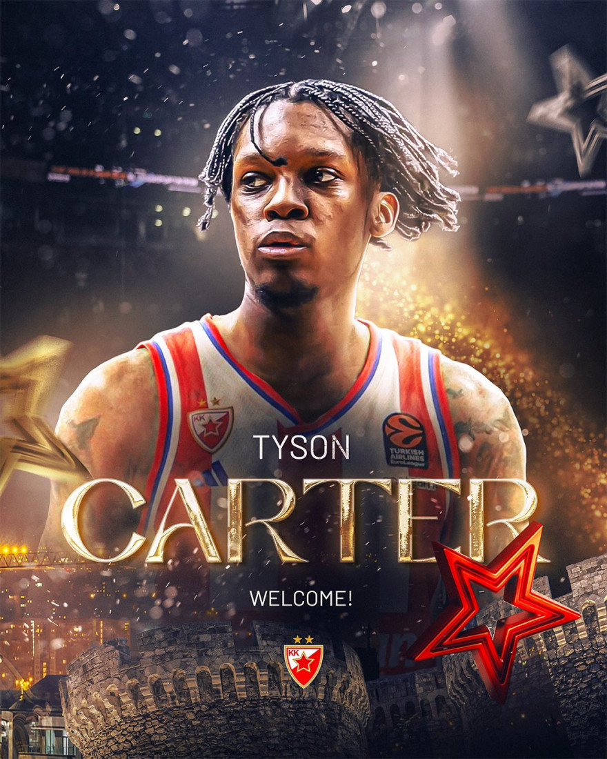 Tajson Karter u KK Crvena zvezda