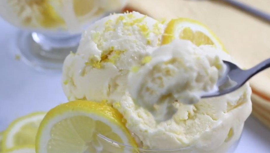 Najlakši recept za sladoled od limuna