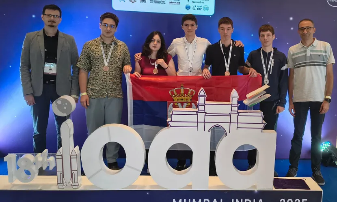 Gimnazijalci osvojili 5 medalja na Međunarodnoj olimpijadi
