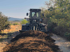 Inžinjerci Vojske Srbije pomažu meštanima prokupačkih sela