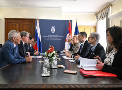 Đurić razgovarao sa Logvinovim o nastavku saradnje Srbije i Ruske Federacije