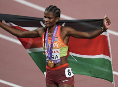 Kenijska atletičarka Lilijan Odira osvojila zlatnu medalju u trci na 800 metara na Svetskom prvenstvu