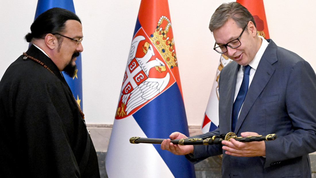 Vučić ugostio Stivena Sigala u Beogradu