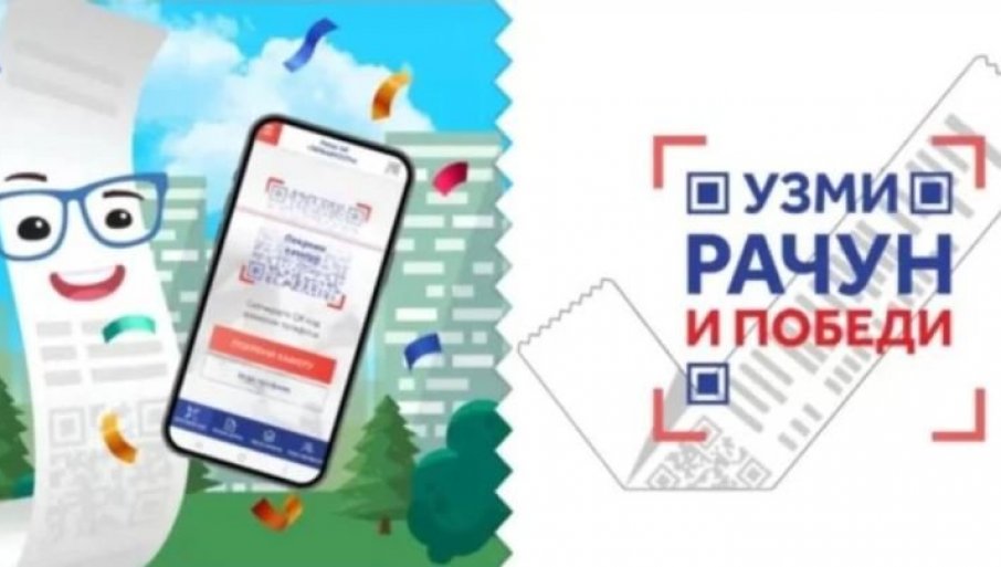 Za nagradnu igru „Uzmi račun i pobedi“ stiglo 155 miliona računa