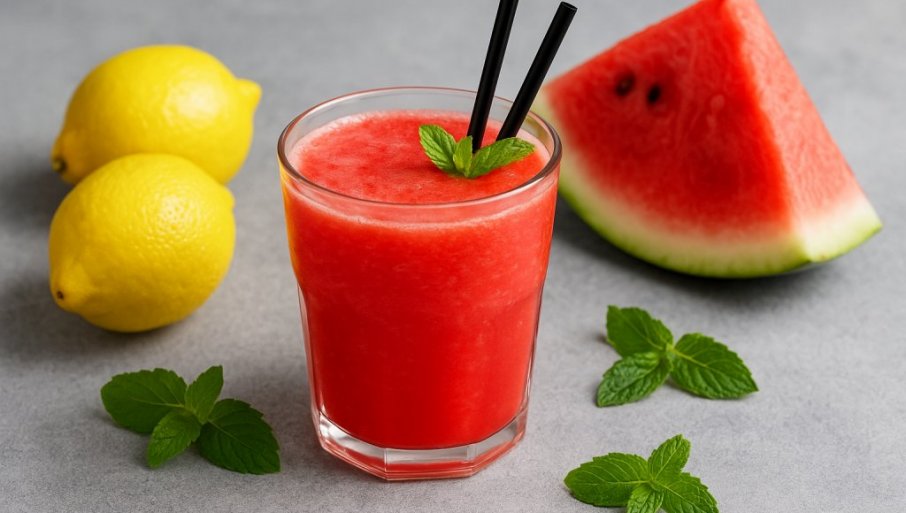 Recept za osvežavajući napitak od lubenice i nane