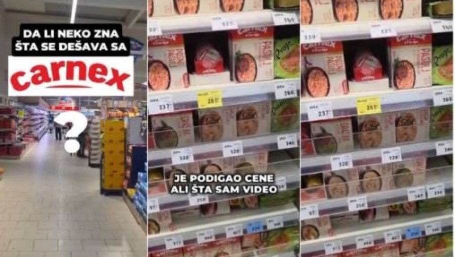 Carnex umesto da pojeftini, bahato diže cene!