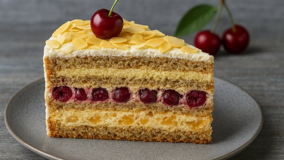 Torta koja osvaja spojem voća i orašastih plodova