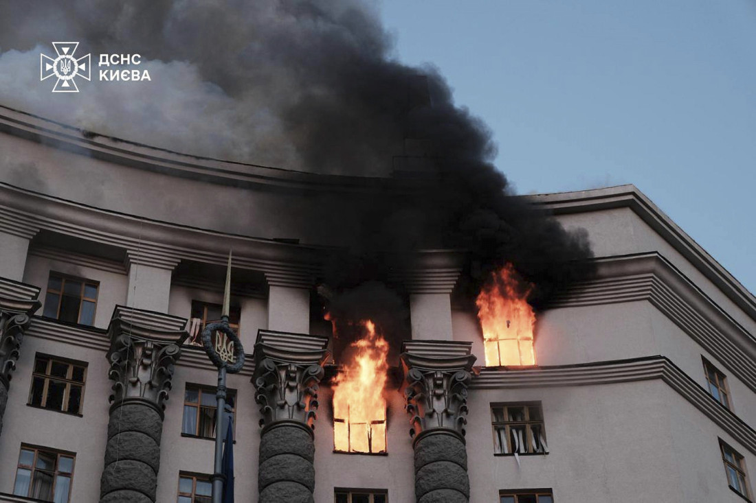 Kijev o raketi koja je pogodila zgradu vlade