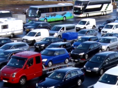 Na graničnom prelazu Gradiška i danas se saobraća jednom kolovoznom trakom