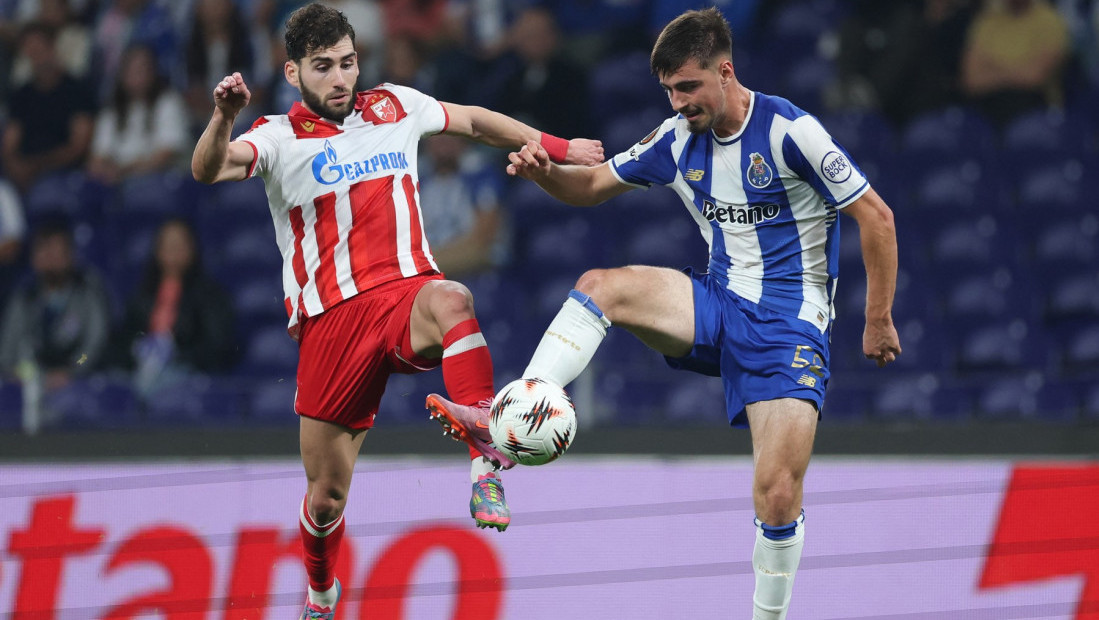 Fudbaleri Crvene zvezde su poraženi od Porta