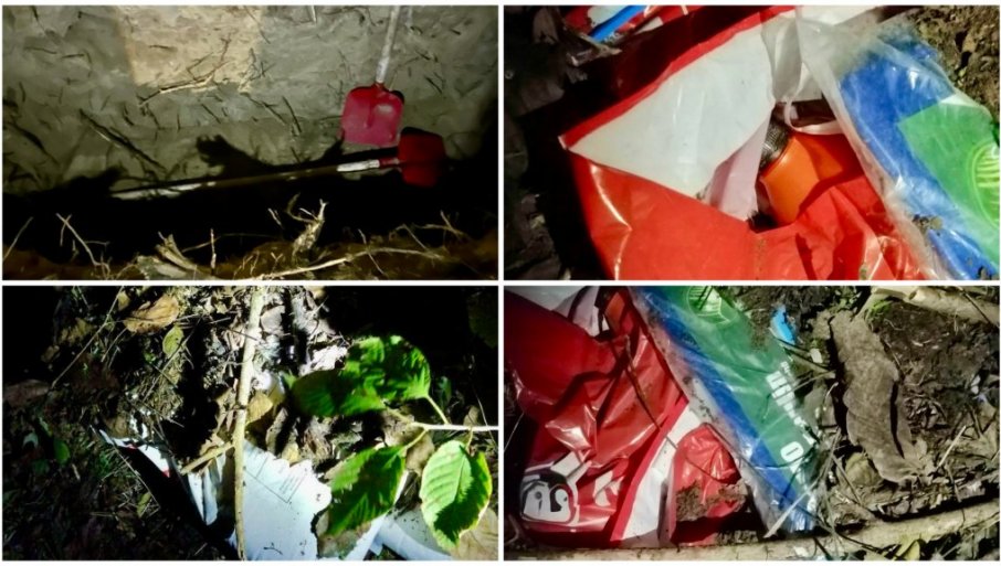 KOPALI RAKU ZA ŽRTVU: Drama u Srbiji – policija ih našla sa  24 litra sone kiseline i 50 kilograma kreča, uhapšena dvojica (FOTO)