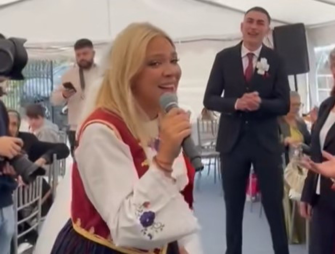 Milica Todorović na svadbu došla u narodnoj nošni