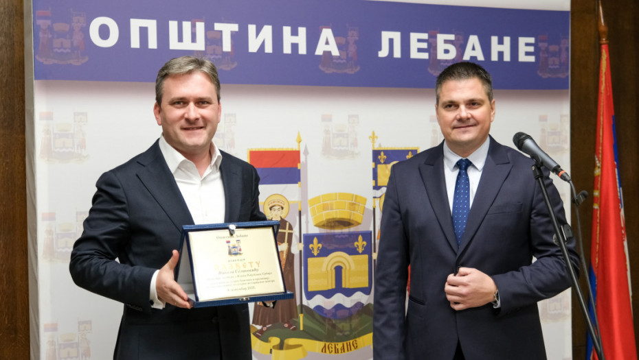 Selakoviću u Lebanu uručeno priznanje