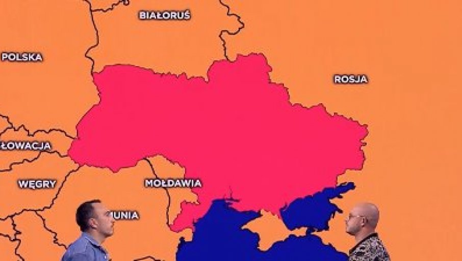 ŠOK ZA REŽIM ZELENSKOG: Bes vlasti u Kijevu zbog mape na poljskoj TV