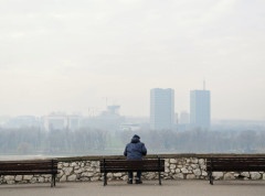 Danas oblačno, ponegde i maglovito, najviša temperatura od 3 do 8 stepeni