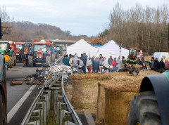 Poljoprivrednici blokirali tunel Foa zbog kontrole bolesti goveda u Francuskoj