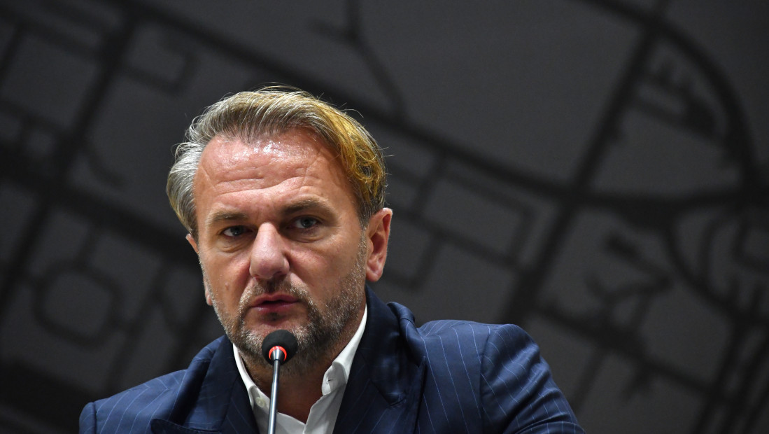 Godišnja konferencija za medije KK Partizan obraćanje Ostoje