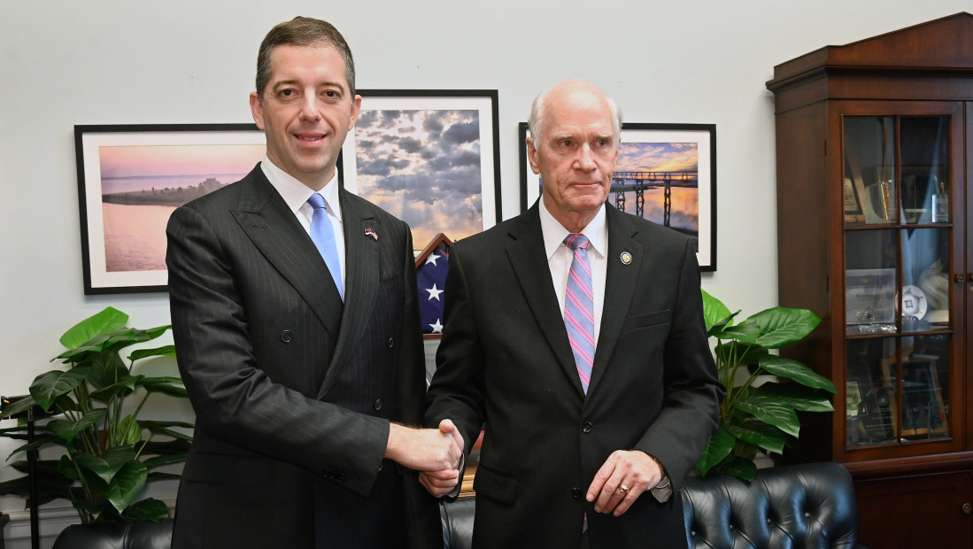 Sastanak ministra Đurića sa kongresmenom Kitingom