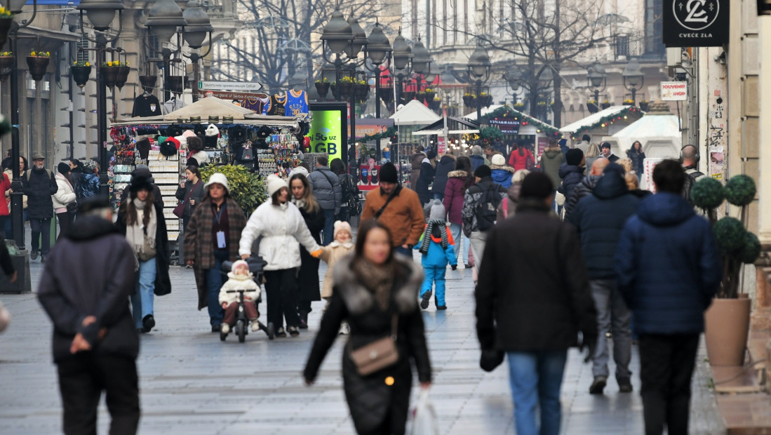 Gustina naseljenosti u Beogradu i Srbiji 2024. godine