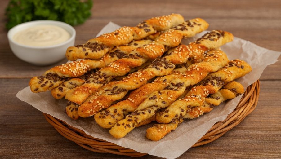 POSNI SPIRALNI ŠTAPIĆI: Recept za brzo i jednostavno posno predjelo