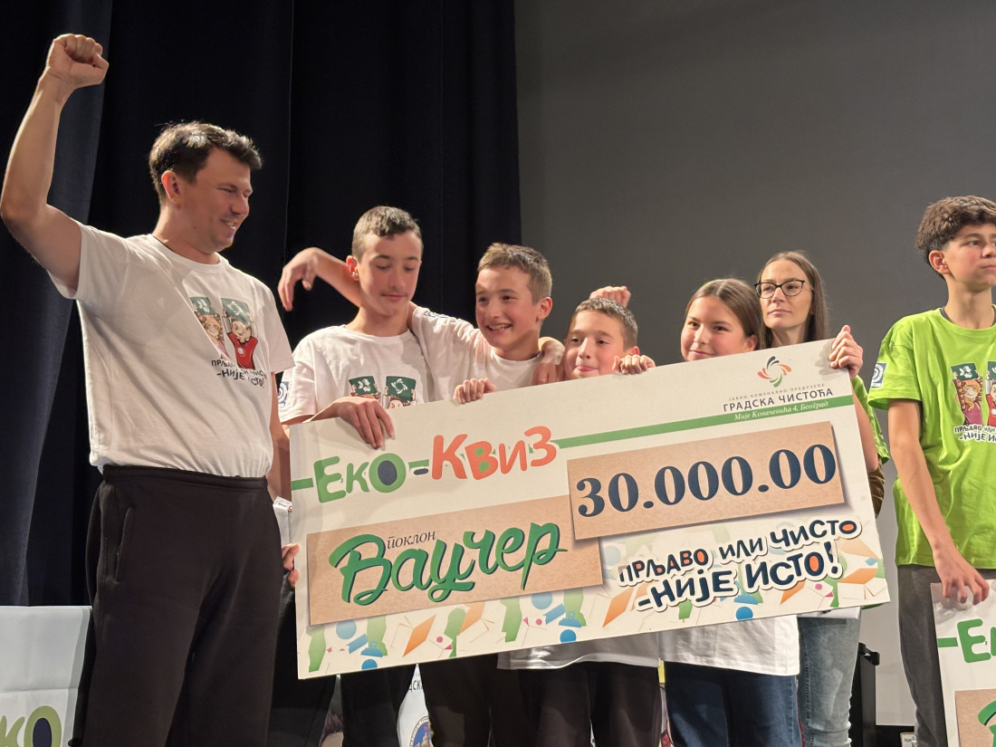 U Vršcu održano Republičko finale eko-kviza