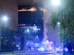 Uviđaj o požaru u zgradi Vjesnika kada se budu stekli uslovi