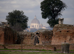 Lik anđela u rimskoj bazilici posle restauracije liči na Meloni