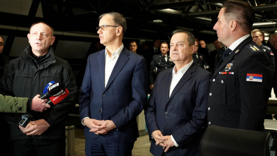 Macut i Dačić obišli komandno-operativni centar