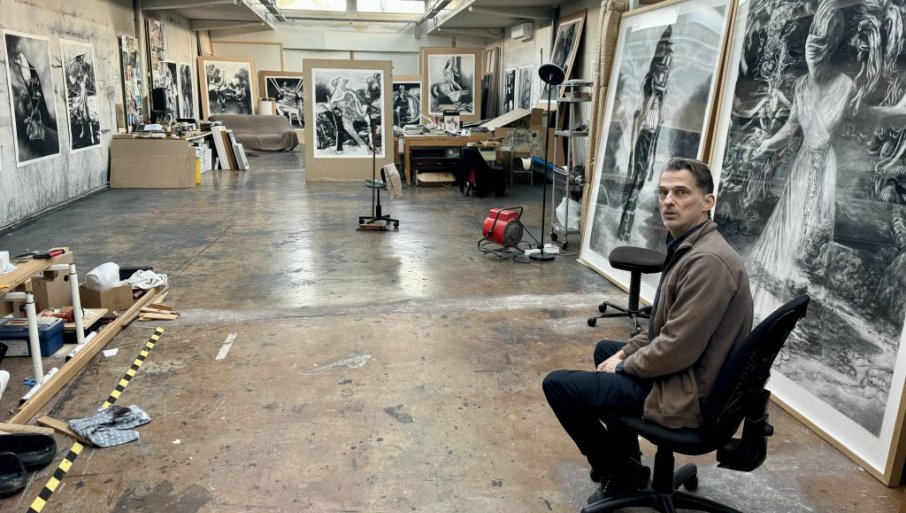 Marko Velk, francuski umetnik srpskog porekla, sin Vladimira Veličkovića o svom stvaralaštvu