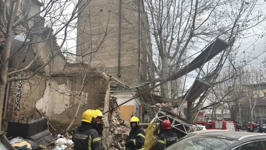 Došlo je do pada skele