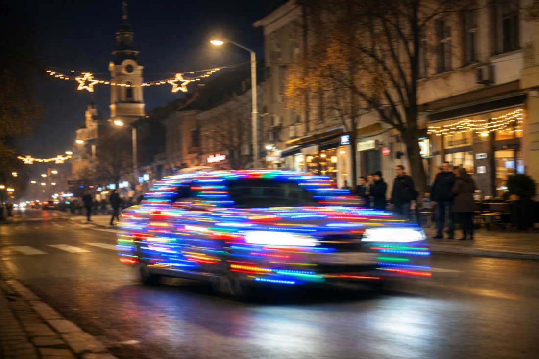 Šta je ovo projurilo Pančevom? Prvog dana nove godine građani šokirani prizorom (VIDEO)