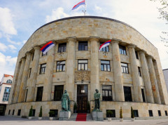 Palata Republike od večeras u bojama zastava Srpske i Srbije