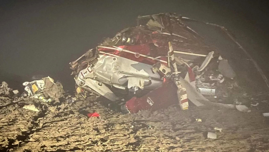 Helikopter hitne pomoći se srušio