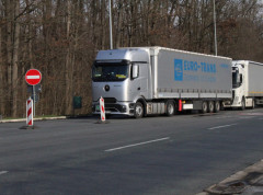Zadržavanja samo za teretna vozila na izlazu na Batrovcima
