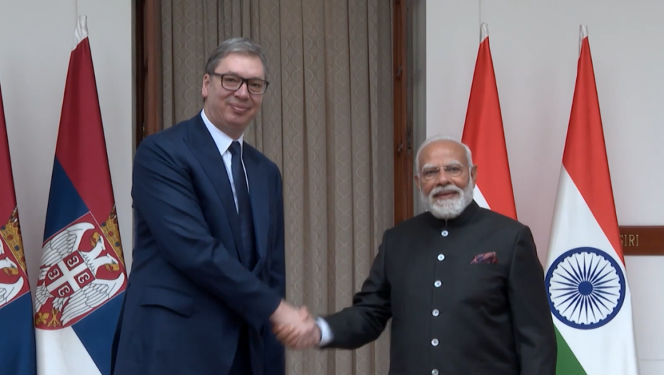 Modi i Vučić ojačavaju odnose Srbije i Indije