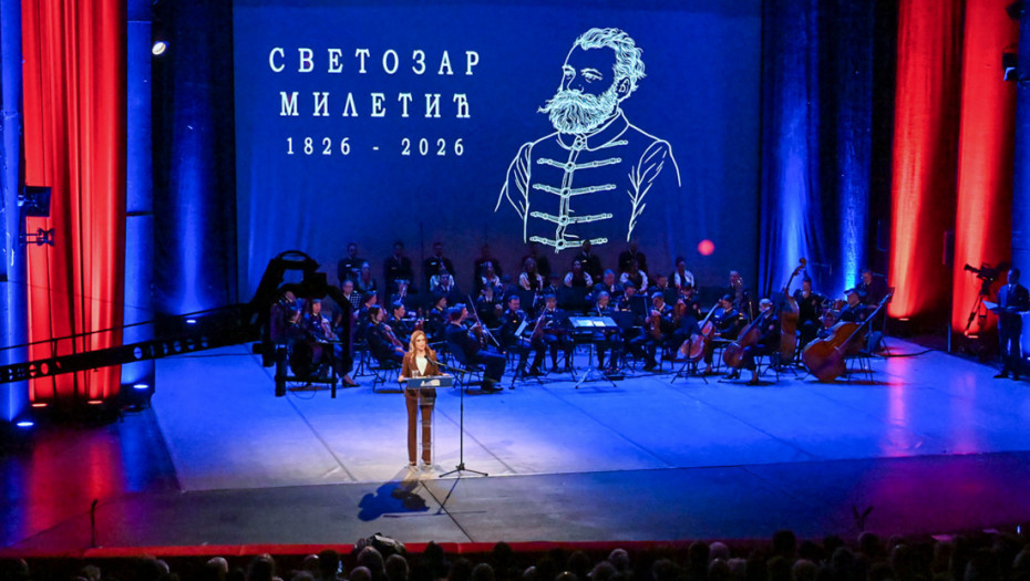 Svečanost u SNP u čast Svetozara Miletića