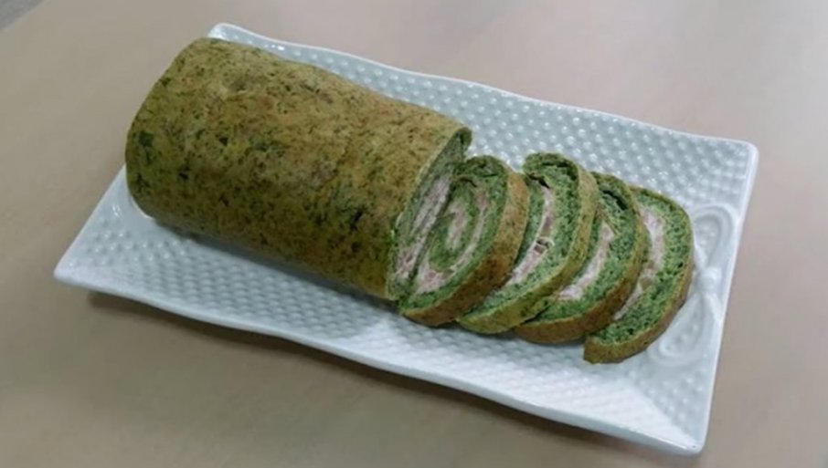 Rolat od graška, sa ćuretinom, za goste, ali i svaki dan