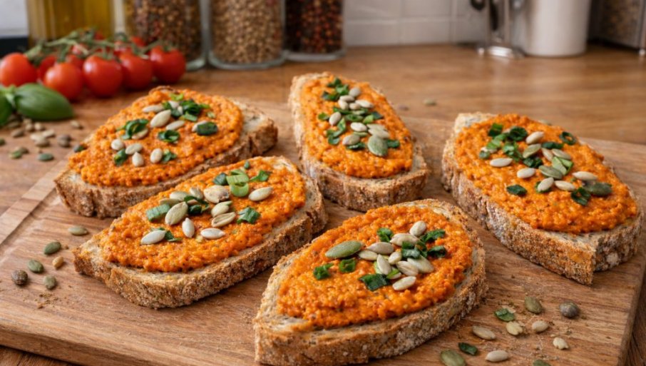 BRUSKETI SA PARADAJZOM I KIKIRIKIJEM: Posno na vodi