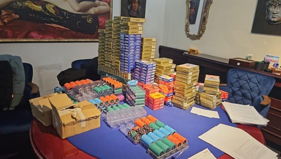 Otkriveno nelegalno priređivanje kazino igara na sreću