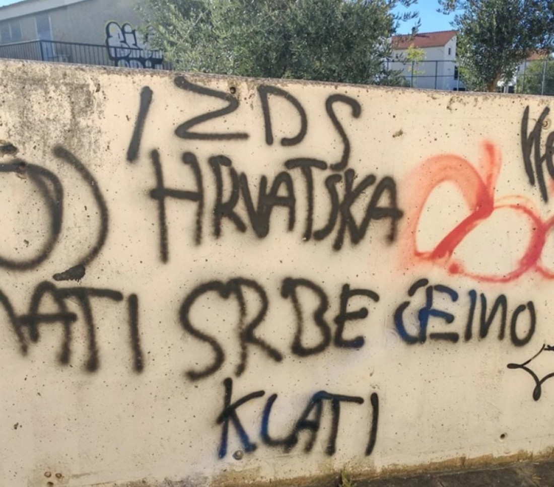 Srpsko selo ponovo meta ustaških poruka