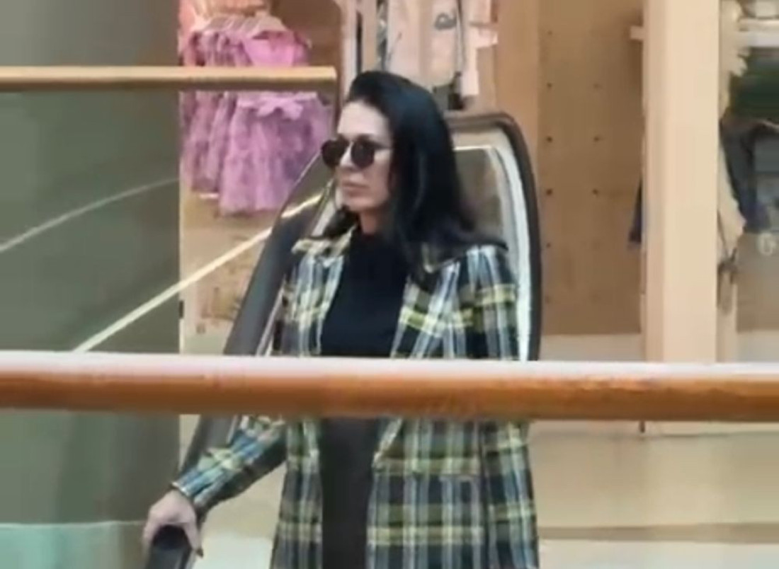 Lina Bumbar u beogradskom tržnom centru