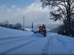 Sneg u više gradova, delovi Cetinja i Nikšića satima bez struje