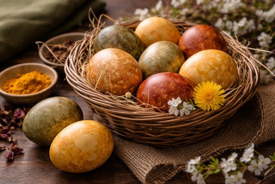 Kako napraviti mermerne šare na uskršnjim jajima bez vještačkih boja