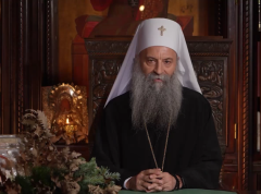 Patrijarh Porfirije u Hramu Svetog Save predvodio Liturgiju u treću nedelju posta
